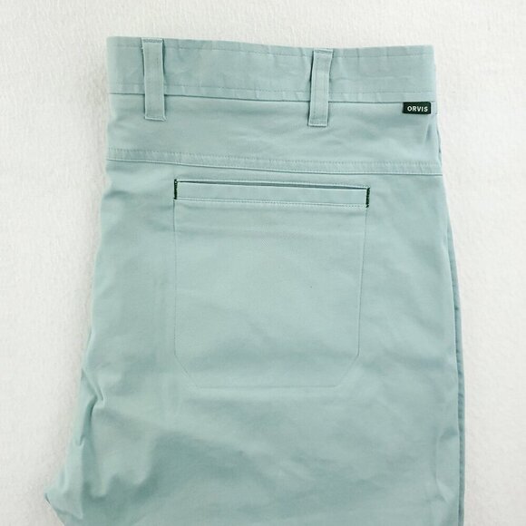 Orvis Sandstone Chino Shorts Stretch Men's 38 Waist NWT - Picture 10 of 11